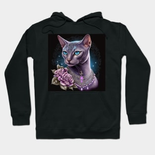 Royal Abyssinian Cat Hoodie